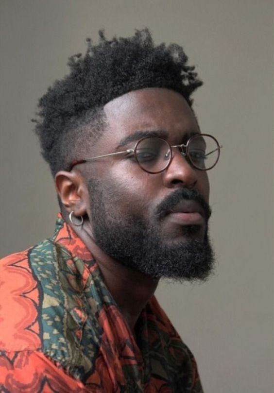cool hipster man wearing windsor rim glasses